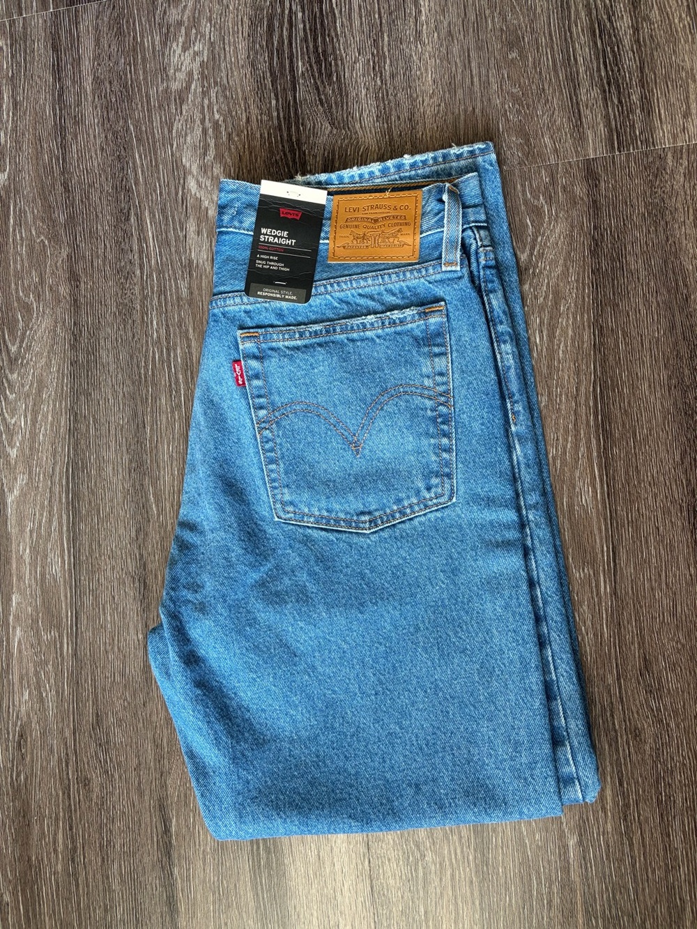 Levi's Women's Wedge Straight Leg Jeans